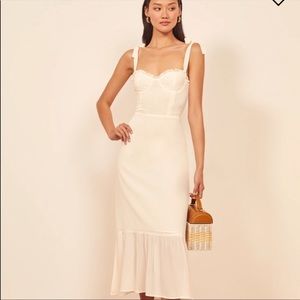 Reformation - Nikita dress - Ivory